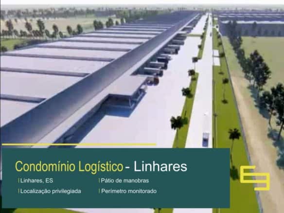 Aluguel de galpão em Linhares ES - Eco ParK Linhares. Galpões/Barracões/Armazéns para alugar em Sorocaba SP.