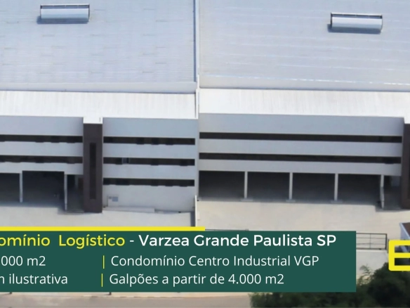 Galpão em Vargem Grande SP Para Alugar - Centro Industrial VGP. Galpões/Barracões/Armazéns para alugar em Vargem Grande Paulista.