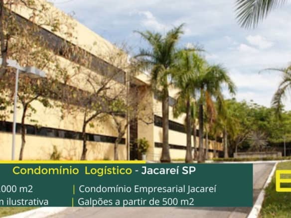 Galpão para alugar em Jacareí SP. Condomínio Empresarial Jacareí. Galpões/Barracões/Armazéns para alugar em Jacareí SP.