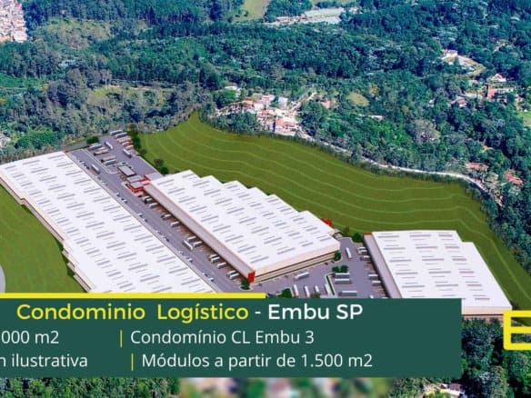 Galpão em Embu SP - CL Embu 3. Galpões/Armazens/Condomínios logísticos e industriais para alugar em Embu. Galpões para logística
