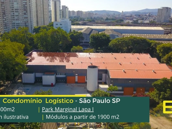 Aluguel de galpão em São Paulo SP- Park Vila Marginal Lapa. Galpões para alugar em SP, com portaria blindada com controle de acesso e CFTV