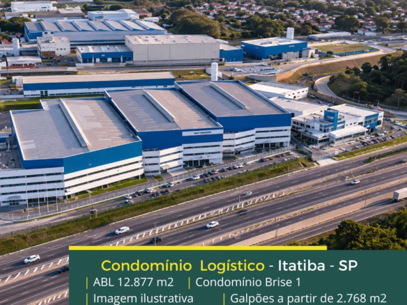 Aluguel de galpão em Itatiba - Industrial Brise I. Galpões/Armazéns/Centros de Distribuição/ Pavilhões para alugar em Itatiba com docas