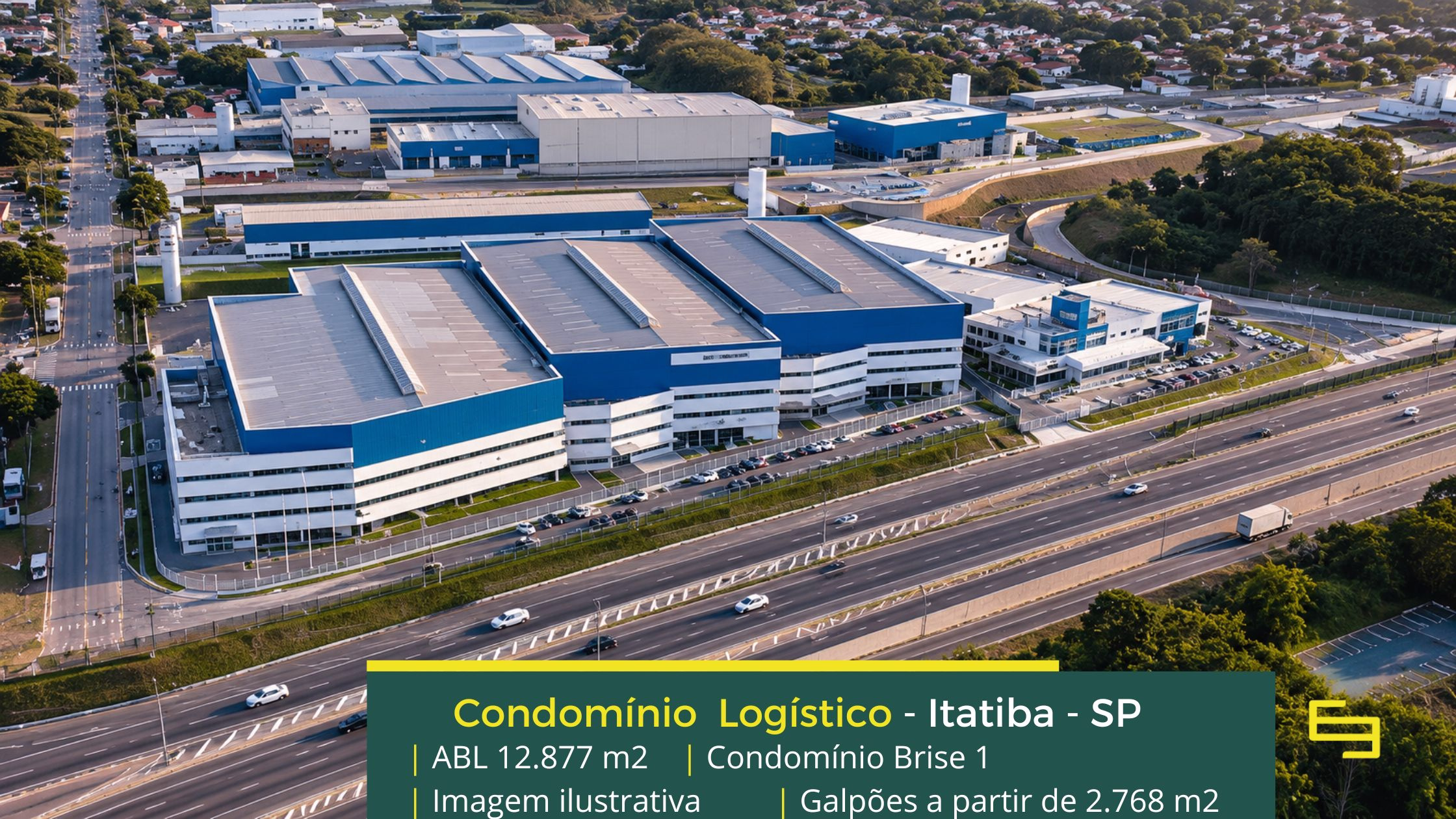 Aluguel de galpão em Itatiba - Industrial Brise I. Galpões/Armazéns/Centros de Distribuição/ Pavilhões para alugar em Itatiba com docas