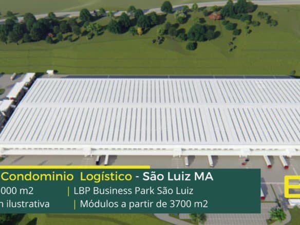 Galpão para alugar em São Luiz MA - LBP Business Park São Luiz. Galpões/Armazens/Condomínios logísticos e industriais para alugar