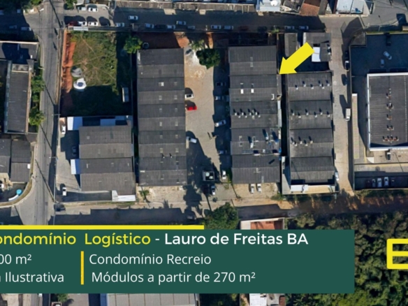 Galpão em Lauro de Freitas