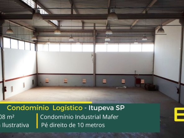 HGLG ITUPEVA GALPÃO 100 - Comércio e indústria - Rio Abaixo, Itupeva  1250564494