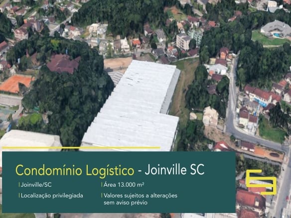 Galpão para alugar em Joinville SC