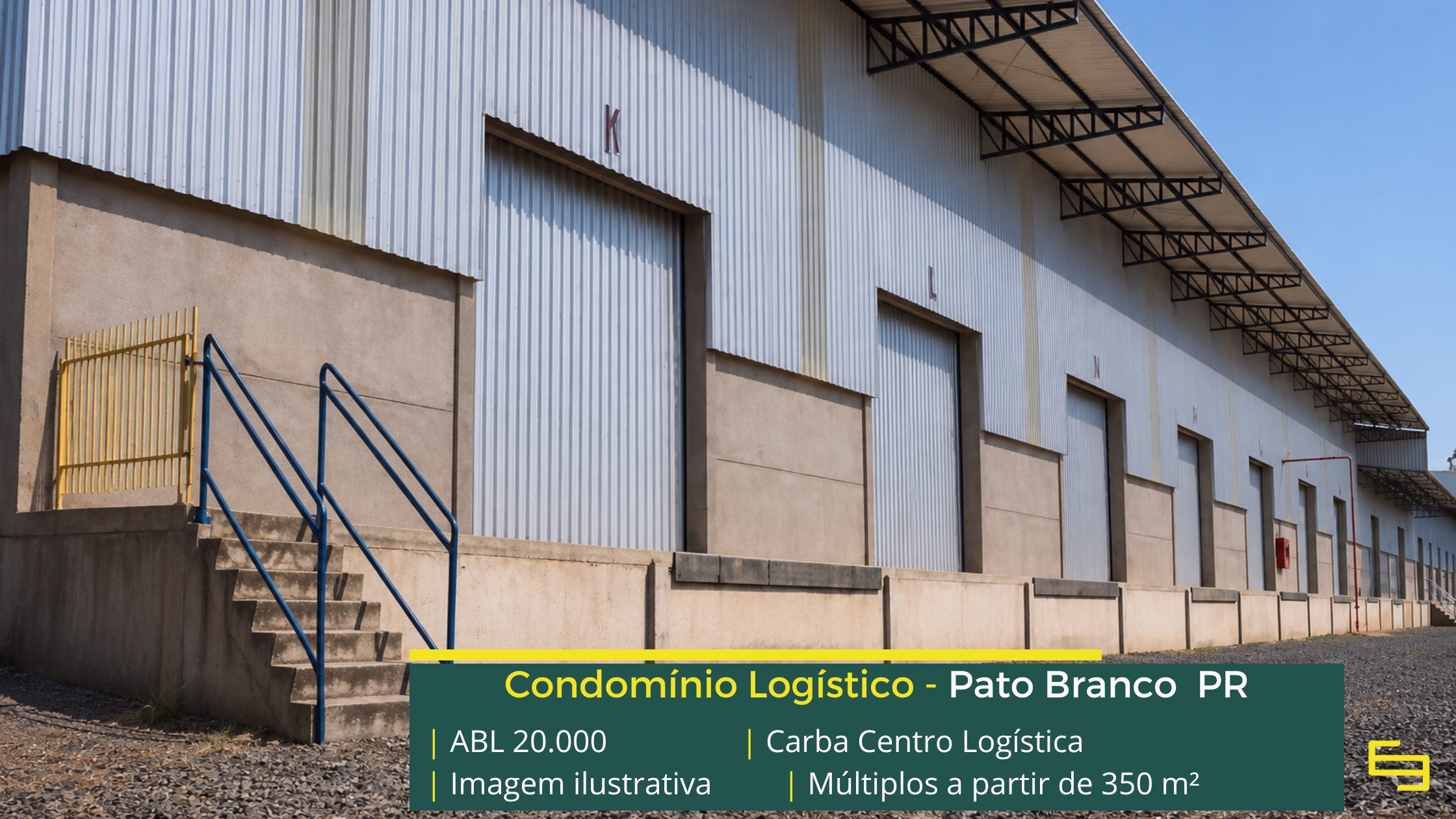 Galpão para alugar em Pato Branco Galpão para alugar em Pato Branco com módulos modernos, infraestrutura completa e localização privilegiada para armazenagem e distribuição.