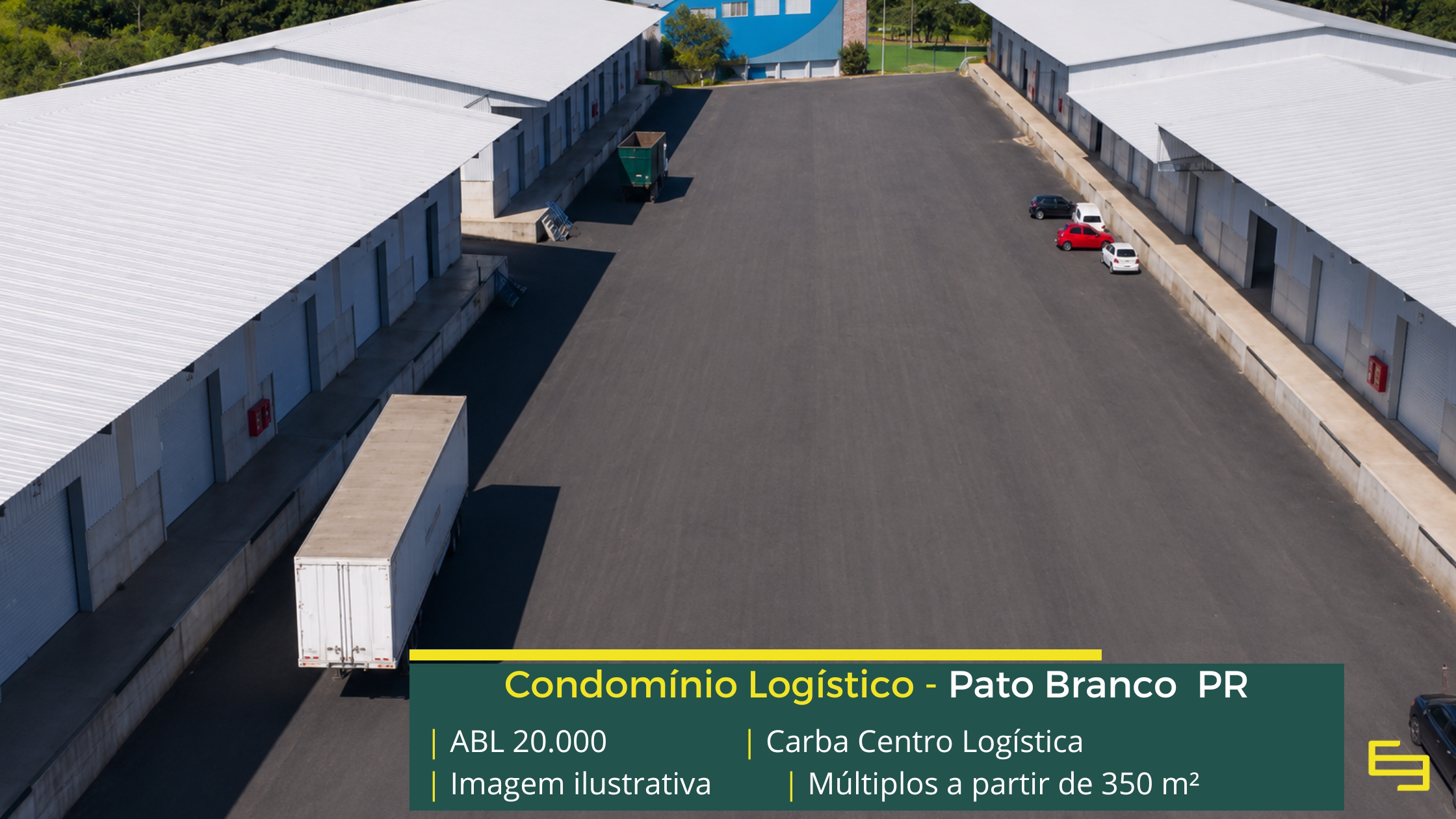 Galpão para alugar em Pato Branco Galpão para alugar em Pato Branco com módulos modernos, infraestrutura completa e localização privilegiada para armazenagem e distribuição.