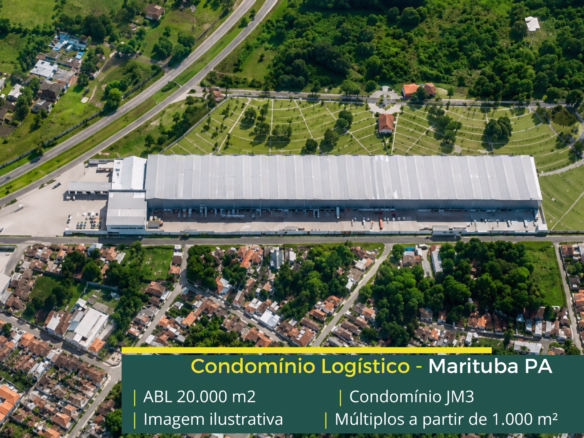 Galpão para alugar em Marituba PA com localização estratégica, infraestrutura moderna e excelente acesso para operações logísticas.