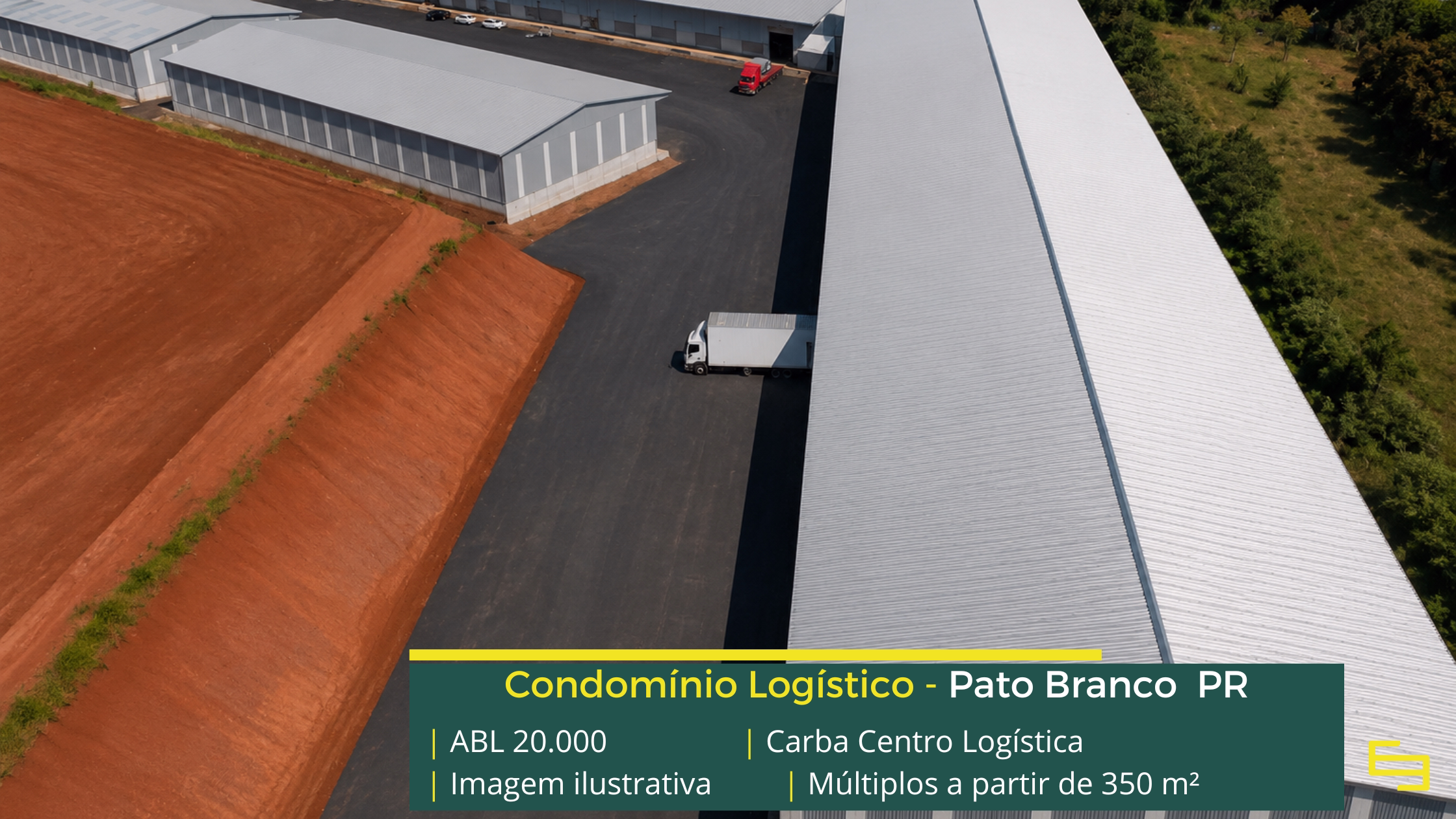 Galpão para alugar em Pato Branco Galpão para alugar em Pato Branco com módulos modernos, infraestrutura completa e localização privilegiada para armazenagem e distribuição.