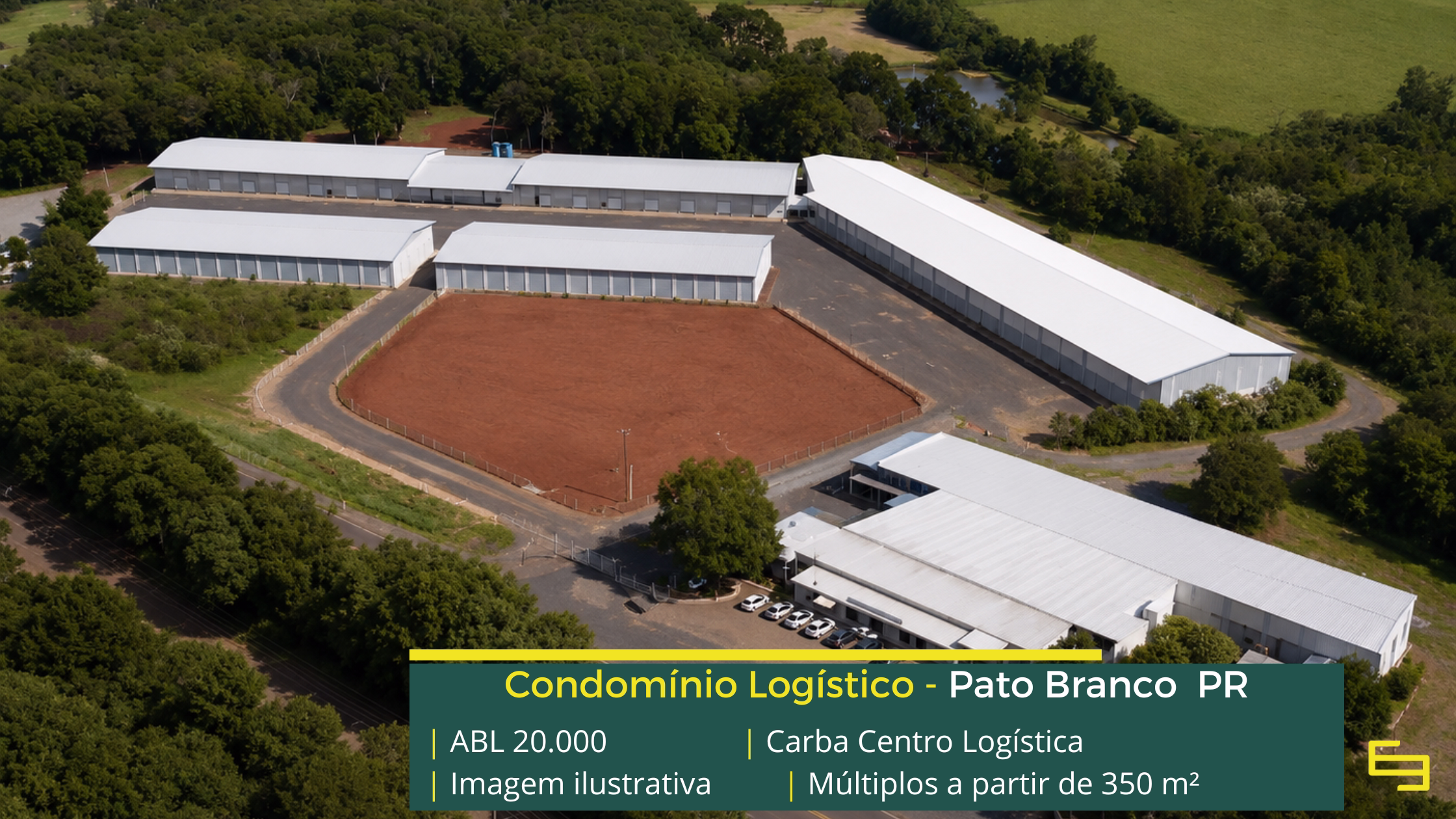 Galpão para alugar em Pato Branco Galpão para alugar em Pato Branco com módulos modernos, infraestrutura completa e localização privilegiada para armazenagem e distribuição.