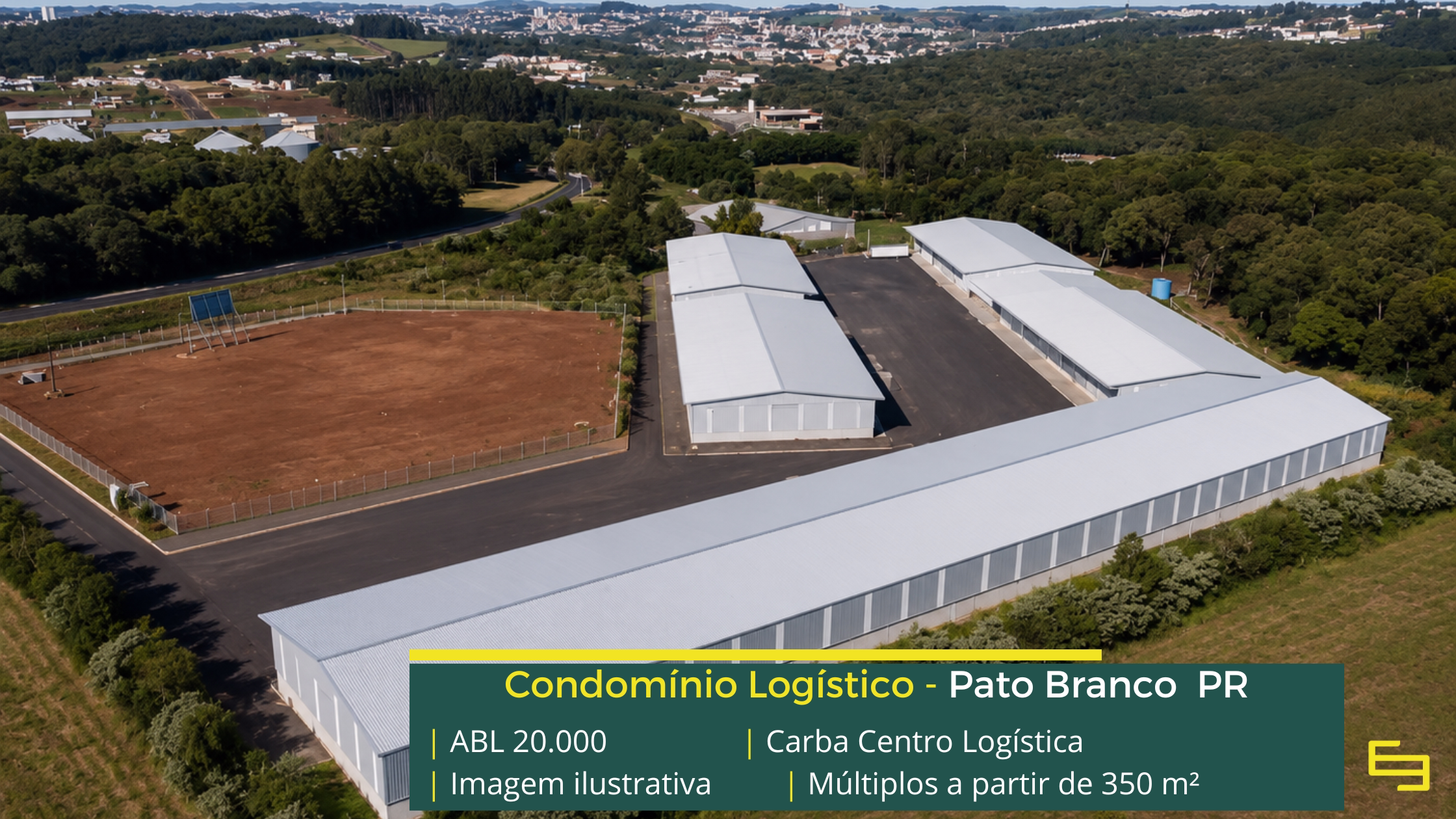 Galpão para alugar em Pato Branco Galpão para alugar em Pato Branco com módulos modernos, infraestrutura completa e localização privilegiada para armazenagem e distribuição.