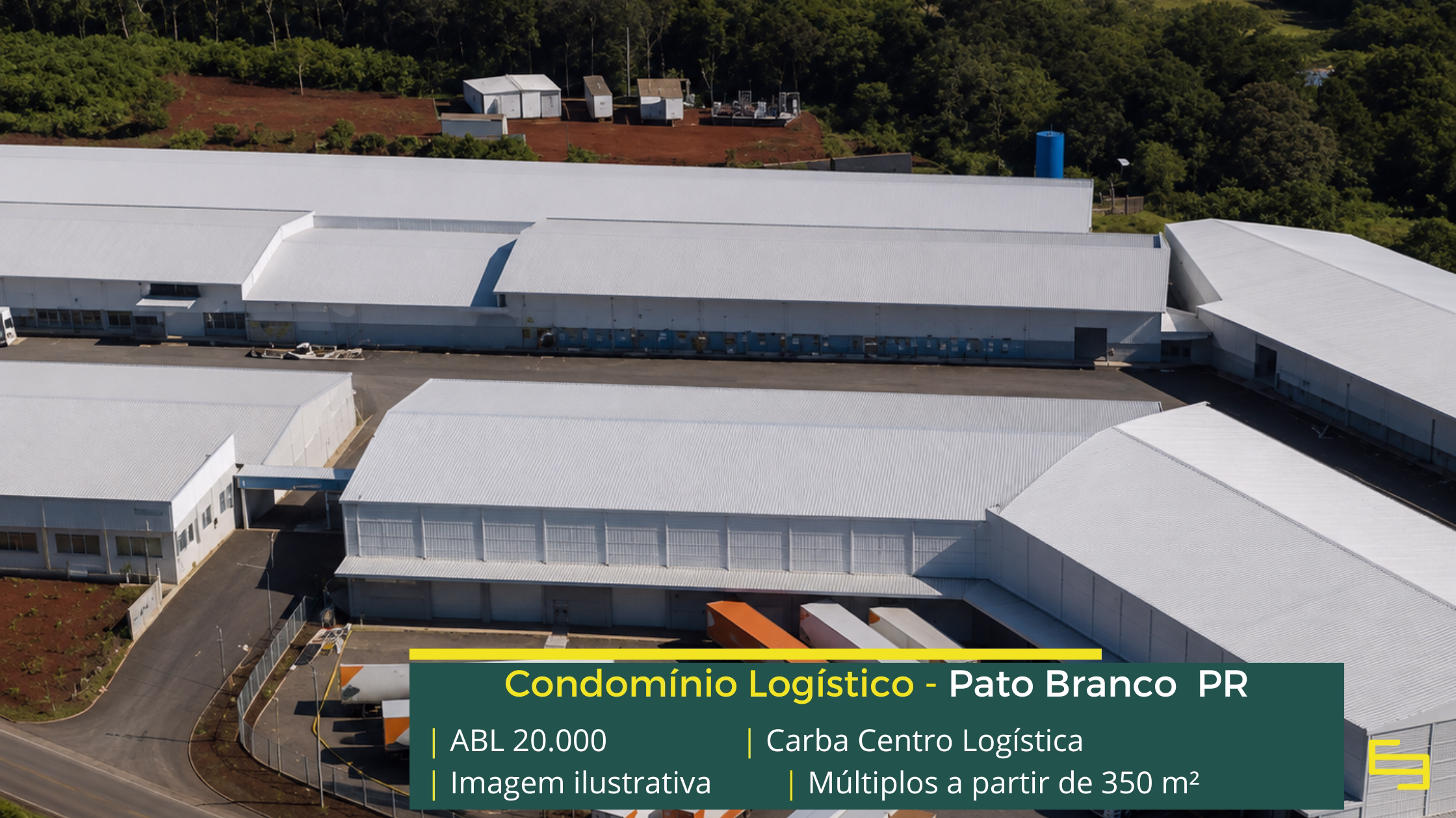 Galpão para alugar em Pato Branco Galpão para alugar em Pato Branco com módulos modernos, infraestrutura completa e localização privilegiada para armazenagem e distribuição.