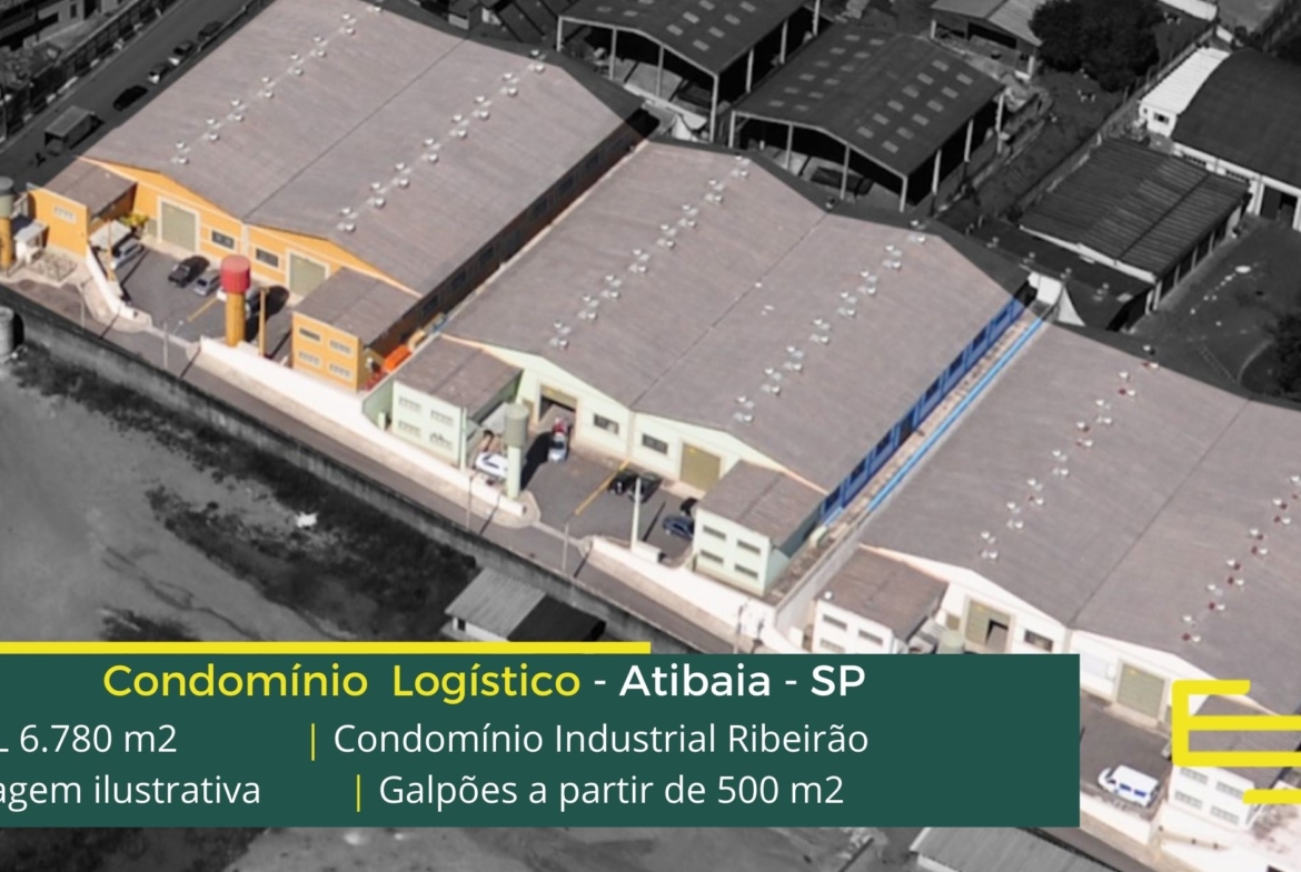 Galpões para alugar em Atibaia SP - Condomínio Industrial Ribeirão. Armazens/Condomínios logísticos e industriais para alugar em Atibaia SP