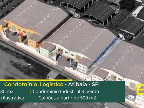 Galpões para alugar em Atibaia SP - Condomínio Industrial Ribeirão. Armazens/Condomínios logísticos e industriais para alugar em Atibaia SP