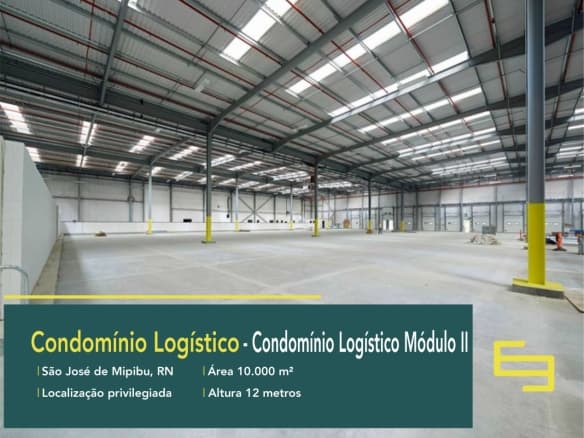  Locação de Galpão em São José de Mipibu- Condominio Logístico Módulo II. Galpões/Armazens/Condomínios logísticos e industriais para alugar
