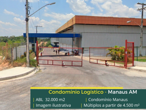 Galpão em Manaus AM ideal para operações logísticas e industriais, com estrutura moderna e localização privilegiada.
