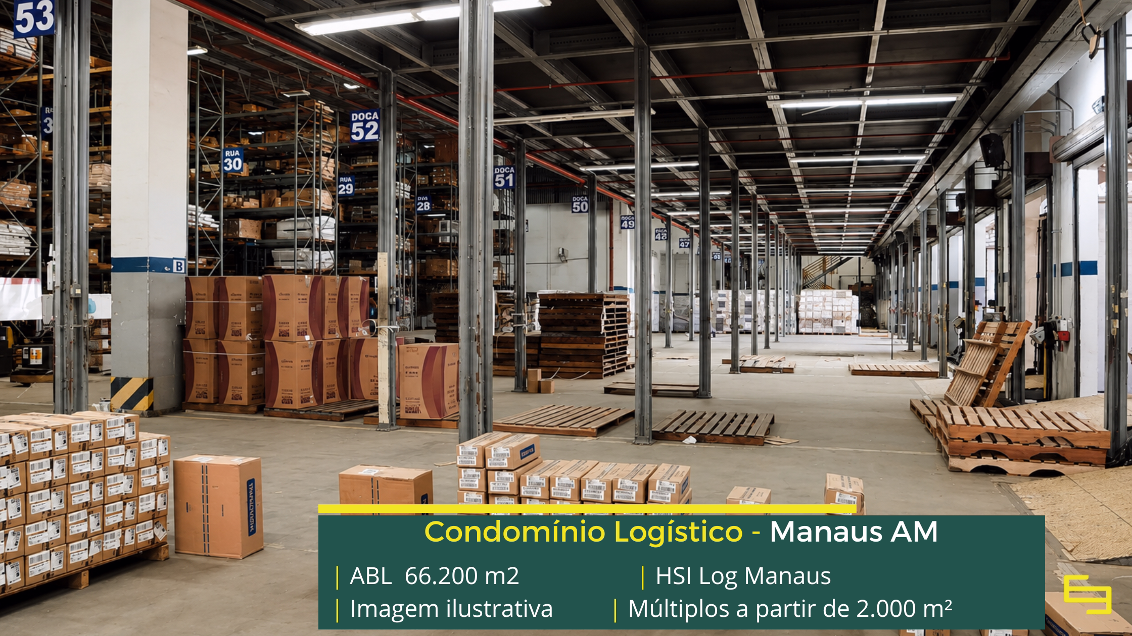 Encontre galpão para alugar em Manaus AM com excelente infraestrutura logística, fácil acesso e localização estratégica.