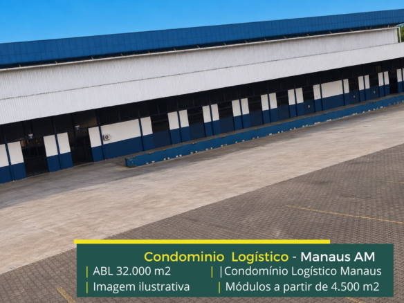 Galpão em Manaus AM ideal para operações logísticas e industriais, com estrutura moderna e localização privilegiada. Galpões com docas, patio
