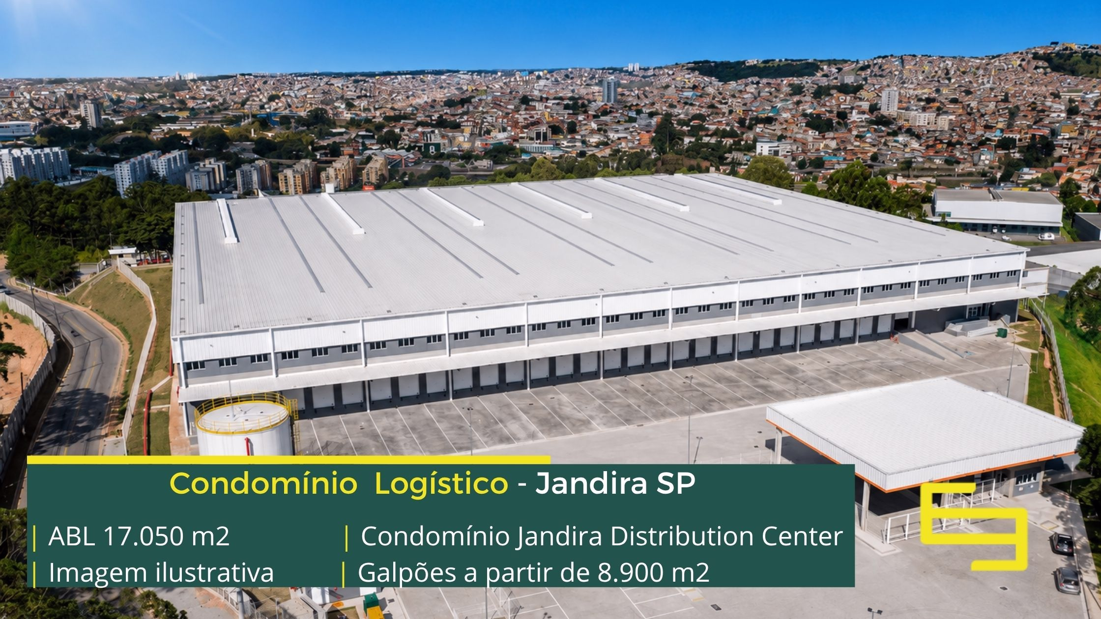 Galpão Logístico em Jandira - Jandira Distribuition Center. Galpões/Armazens/Condomínios logísticos e industriais para alugar com docas