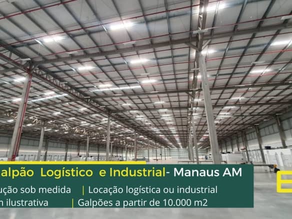 Aluguel Galpão Manaus BTS (Built to suit). Galpões/Logísticos /industriais para alugar em Manaus. Locação de galpão sob medida