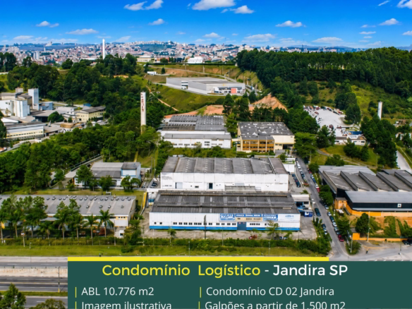 Galpão para alugar em Jandira - CD 2 Jandira. Galpões/Armazéns/Condomínios logísticos e industriais para alugar em Jandira SP