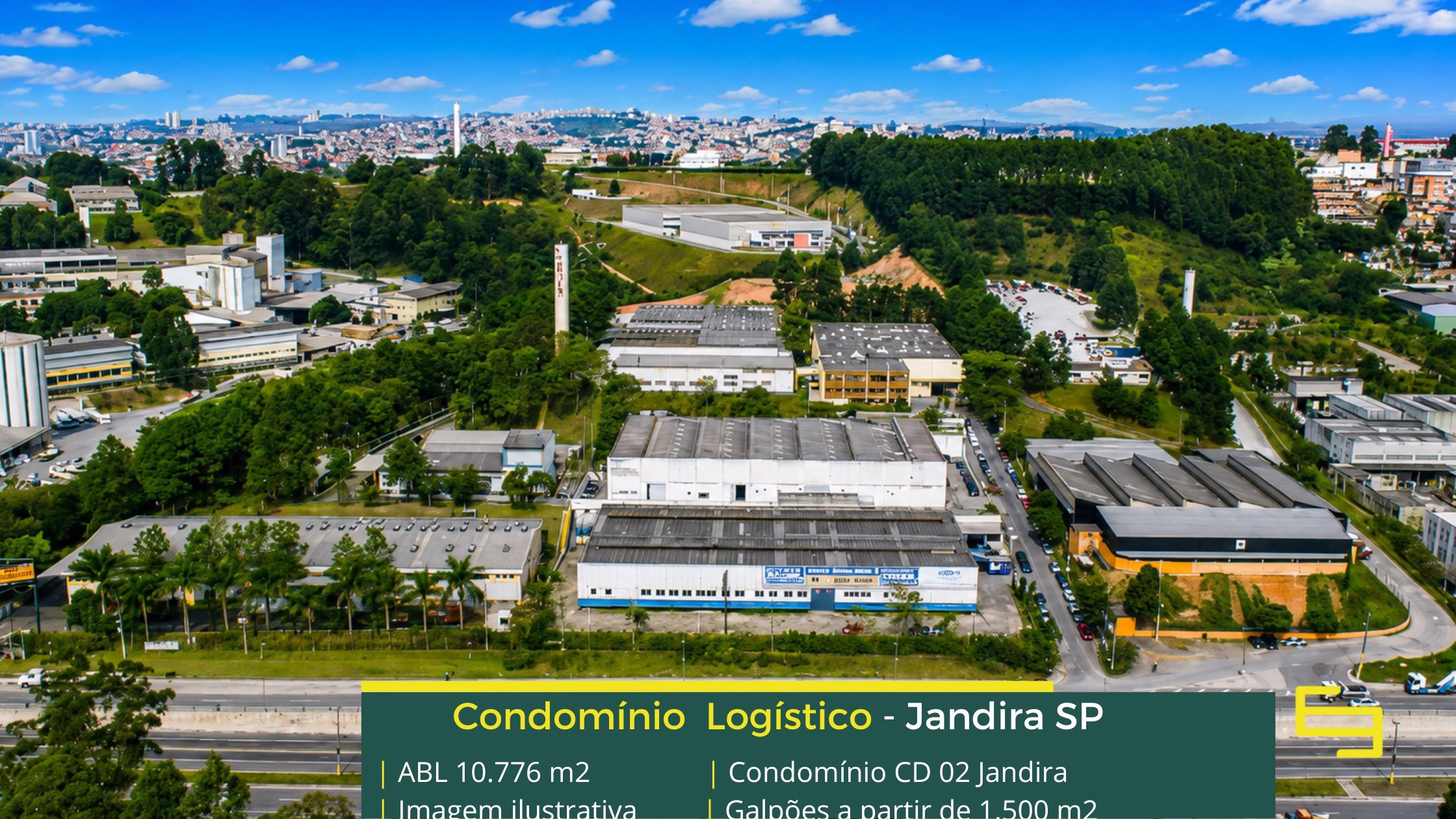Galpão para alugar em Jandira - CD 2 Jandira. Galpões/Armazéns/Condomínios logísticos e industriais para alugar em Jandira SP