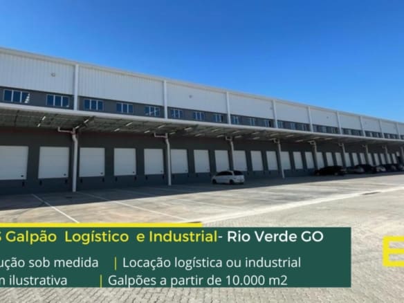 Galpão em Rio Verde GO - Aluguel modelo BTS (built to suit). Galpões/Armazens/Condomínios logísticos e industriais para alugar