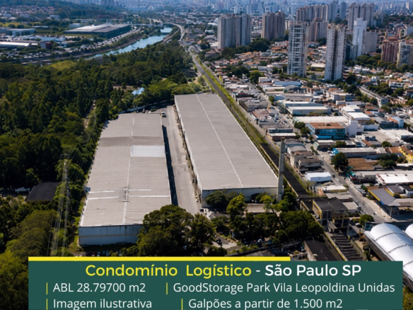 Aluguel galpão SP - GoodStorage Park Vila Leopoldina Unidas. Galpões/Armazens/Condomínios logísticos e industriais para alugar com docas