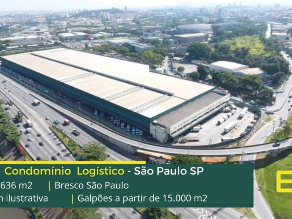 Galpão para alugar em SP.  Condomínio Bresco São Paulo. Galpões/Armazens/Condomínios logísticos e industriais para alugar em SP