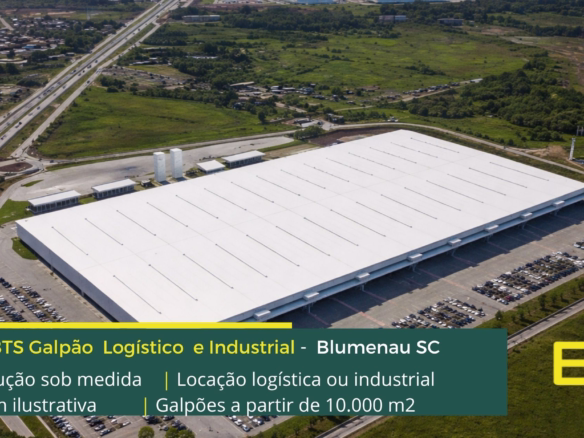 Galpão para alugar Blumenau SC – Built to Suit. Galpões/Armazens/Condomínios logísticos e industriais para alugar em Blumenau SC
