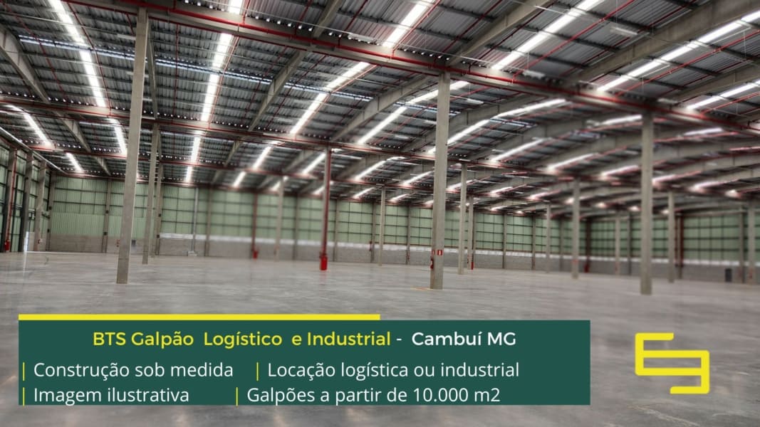 Aluguel Galpão Cambuí MG - Built to Suit. Galpões/Armazens/Condomínios logísticos e industriais para alugar em Cambuí MG