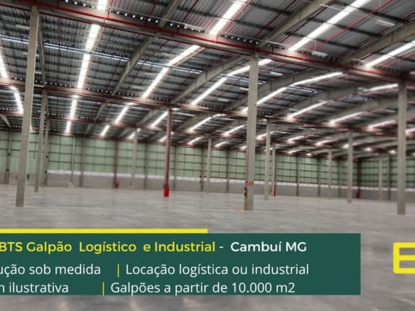Aluguel Galpão Cambuí MG - Built to Suit. Galpões/Armazens/Condomínios logísticos e industriais para alugar em Cambuí MG
