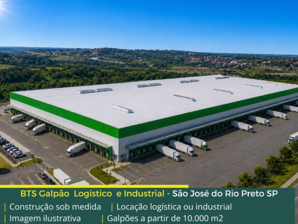 Aluguel Galpão São José do Rio Preto SP - Built to suit. Galpões/Armazens/Condomínios logísticos e industriais para alugar