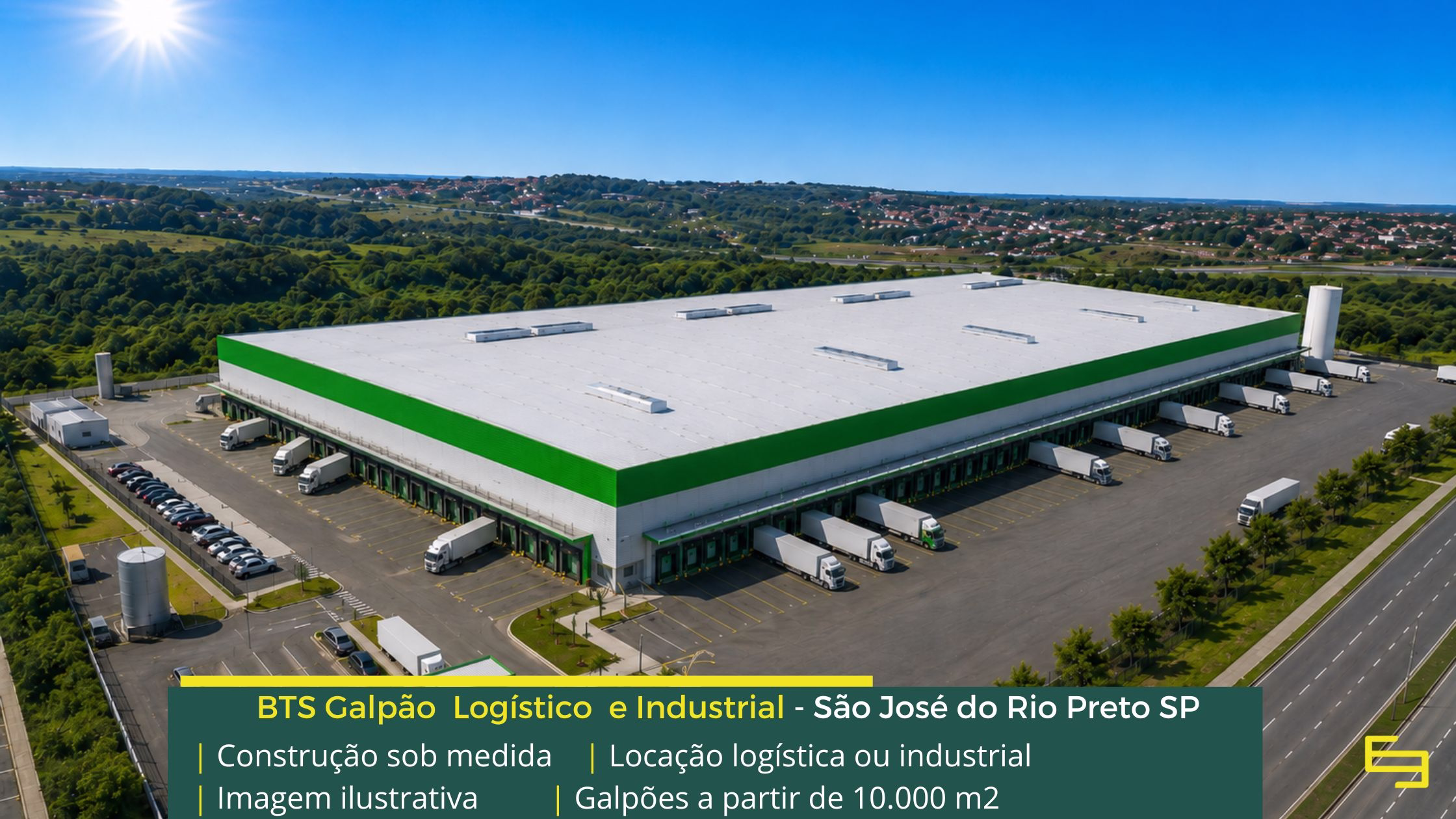 Galpão Logístico e Industrial – São José do Rio Preto SP Aluguel Galpão São José do Rio Preto SP - Built to suit. Galpões/Armazens/Condomínios logísticos e industriais para alugar