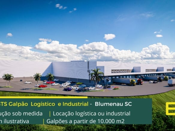 Galpão para alugar Blumenau SC – Built to Suit. Galpões/Armazens/Condomínios logísticos e industriais para alugar em Blumenau SC