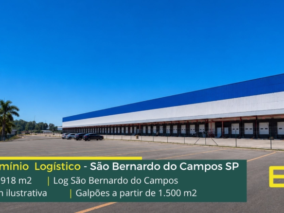 Aluguel de galpão em São Bernardo do Campo - LOG SBC. Galpões/Armazéns/Condomínios logísticos e industriais para alugar com docas