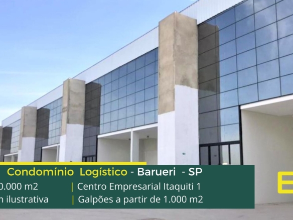 Aluguel de Galpão em Barueri SP - Centro Empresarial Itaquiti .Galpões/Armazens/Condomínios logísticos e industriais para alugar