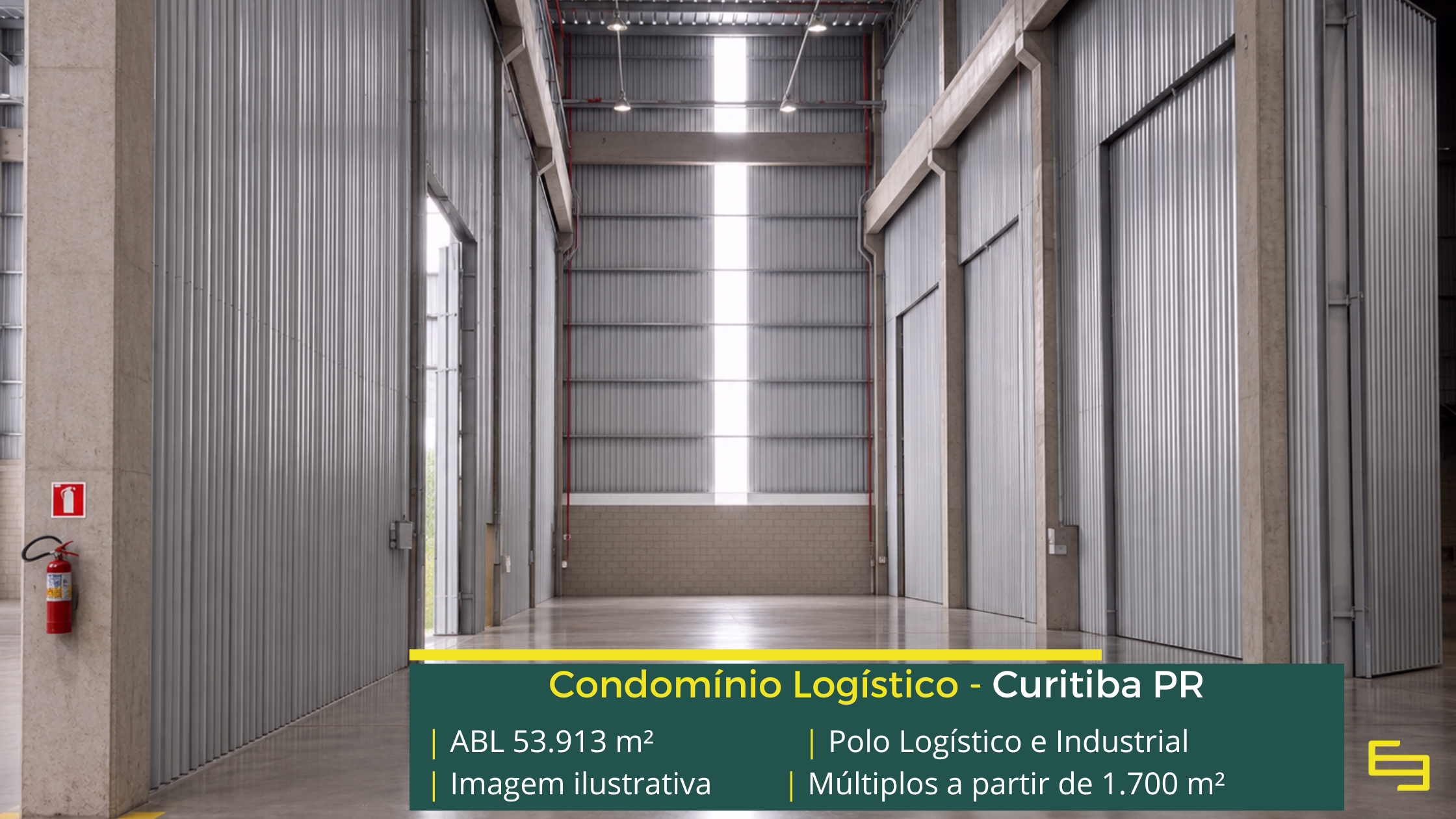 Galpão para alugar em Curitiba PR com localização privilegiada e infraestrutura preparada para operações logísticas.