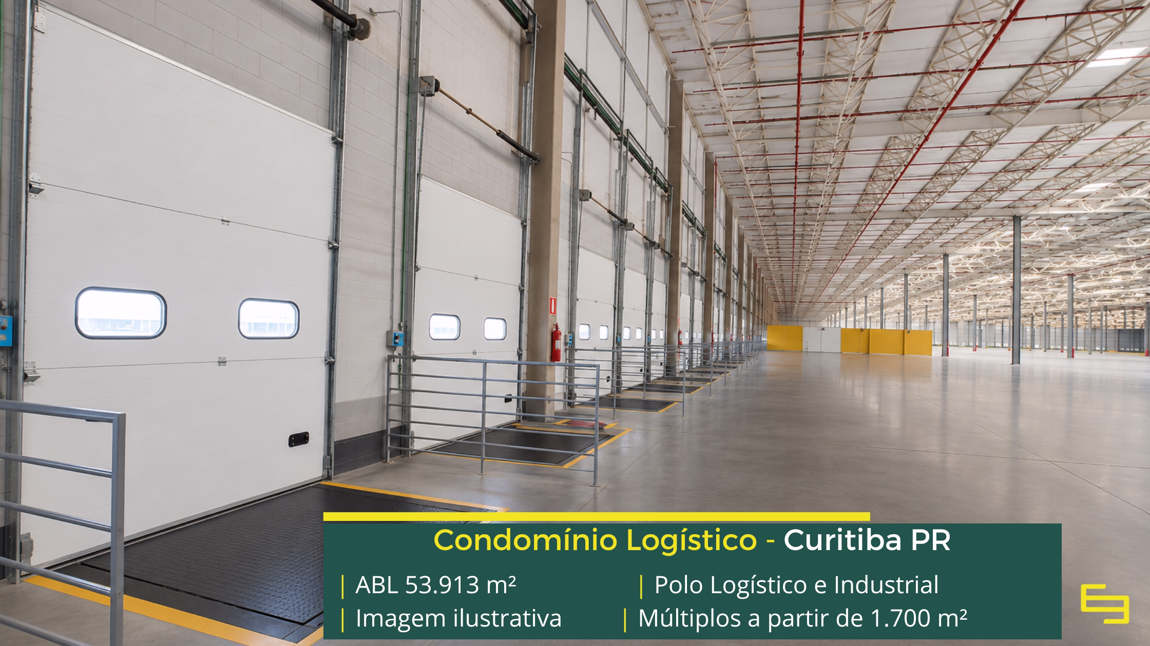 Galpão para alugar em Curitiba PR com localização privilegiada e infraestrutura preparada para operações logísticas.