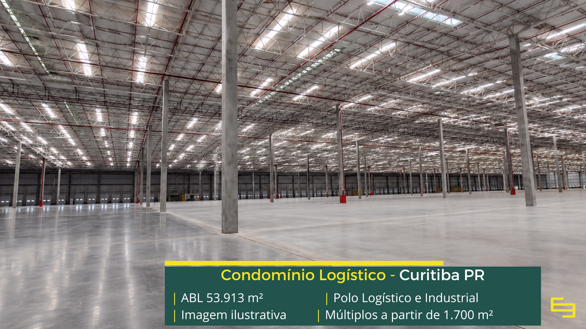 Galpão para alugar em Curitiba PR com localização privilegiada e infraestrutura preparada para operações logísticas.