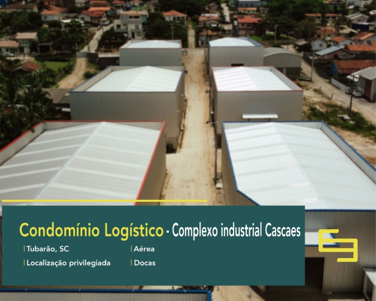 Galpão alugar em Tubarão SC - Complexo Industrial Cascaes. Galpões/Armazens/Condomínios logísticos e industriais para alugar