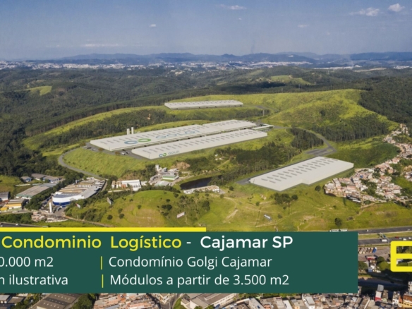 Locação de galpão em Cajamar SP - Golgi Cajamar. Galpões/Armazens/Condomínios logísticos e industriais para alugar em Cajamar SP