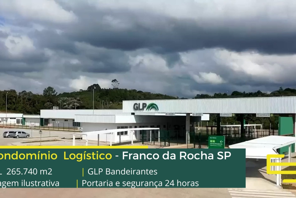 Galpão em Franco da Rocha SP - GLP Bandeirantes. Galpões/Armazens/Condomínios logísticos e industriais para alugar em Franco da Rocha