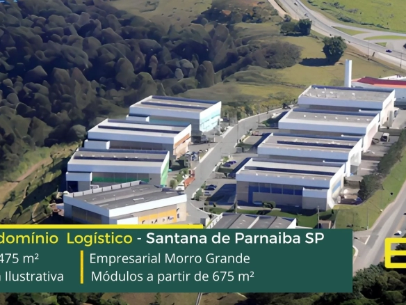 Galpão para locação em Santana de Parnaíba - Condomínio Morro Grande. Galpões logísticos e industriais para alugar em SP, com docas e pátio