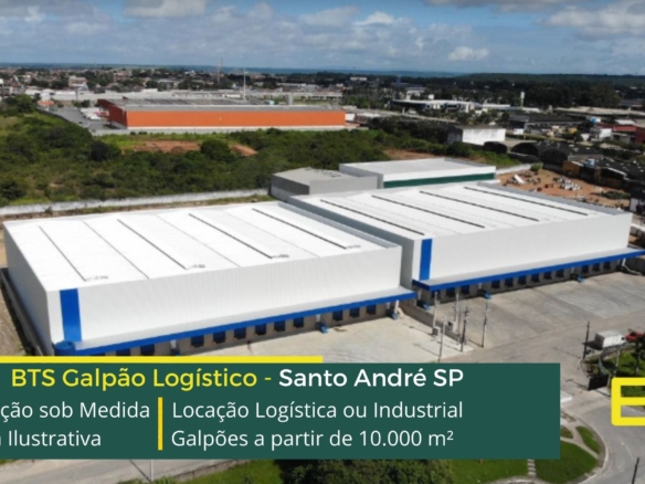 Galpões em alugar em Santo André - Built to Suit. Galpões/Armazéns/Condomínios logísticos e industriais para alugar sob medida em Santo André