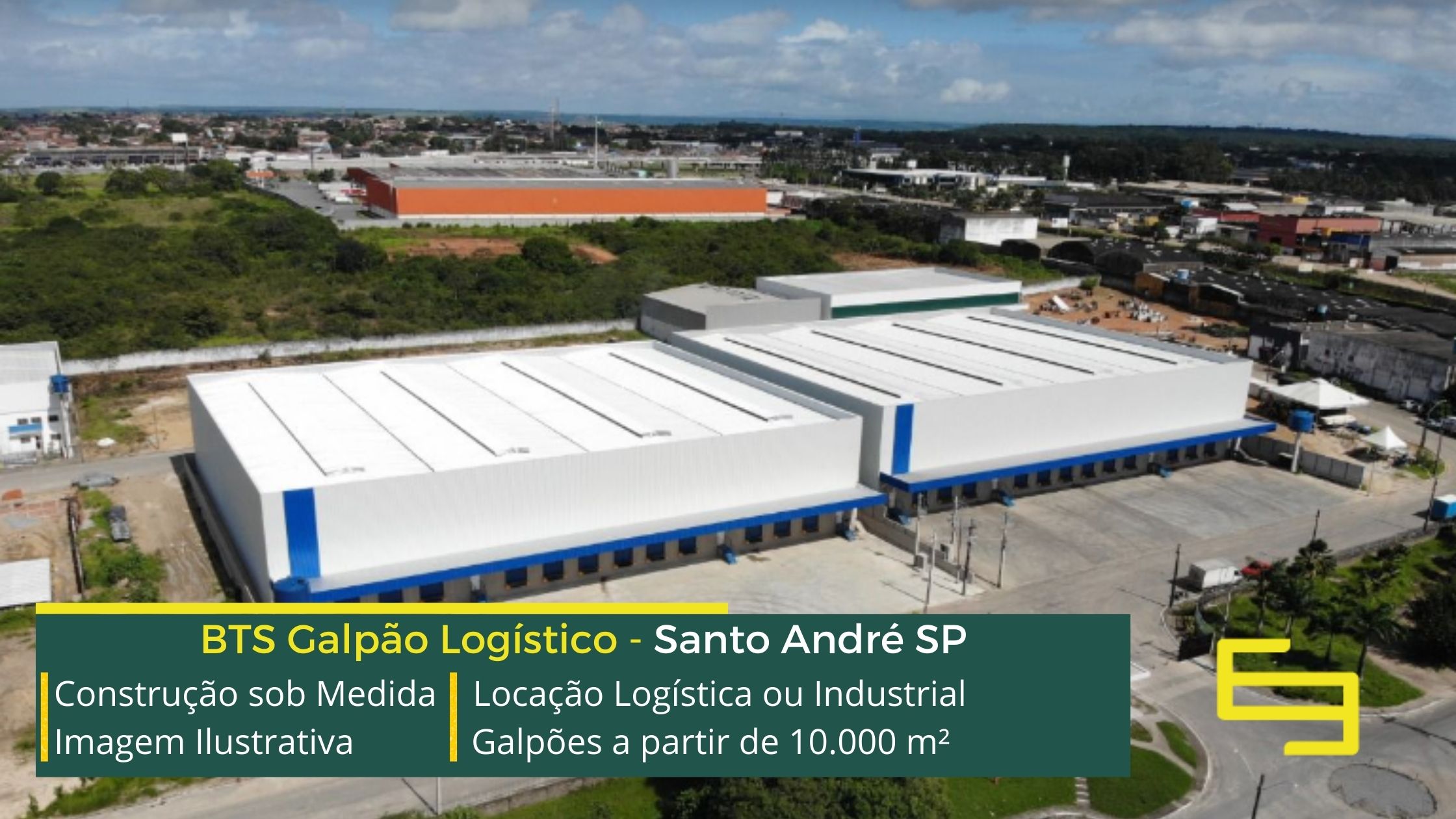 Galpões em alugar em Santo André - Built to Suit. Galpões/Armazéns/Condomínios logísticos e industriais para alugar sob medida em Santo André