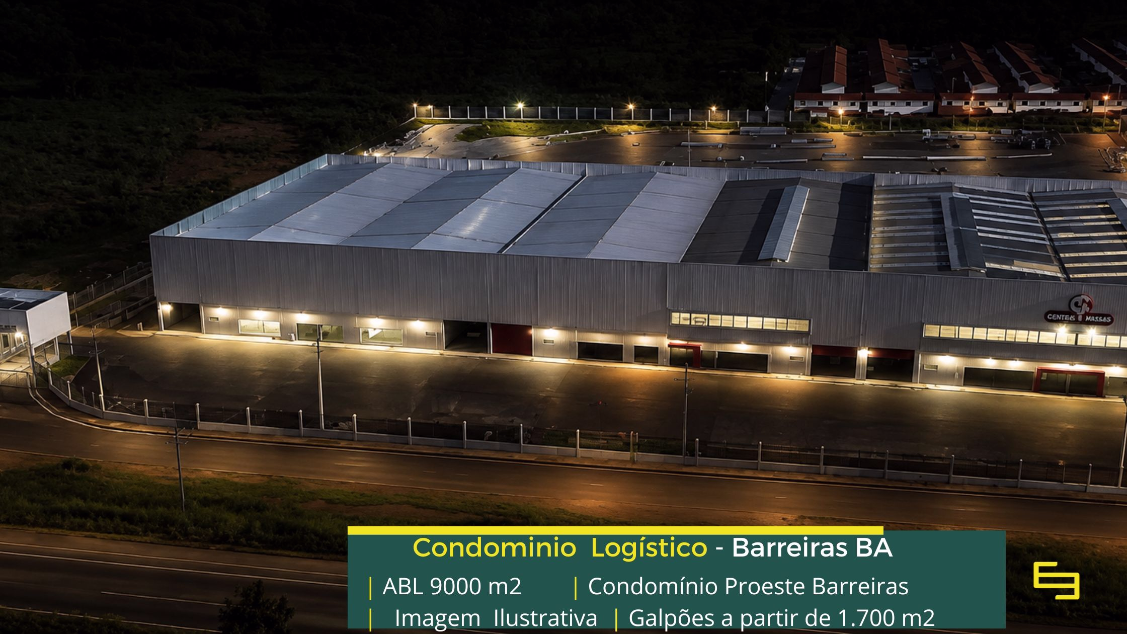 Galpão para locação em Barreiras BA - Parque Logístico do Oeste. Galpões/Armazéns/Condomínios logísticos e industriais para alugar na Bahia.