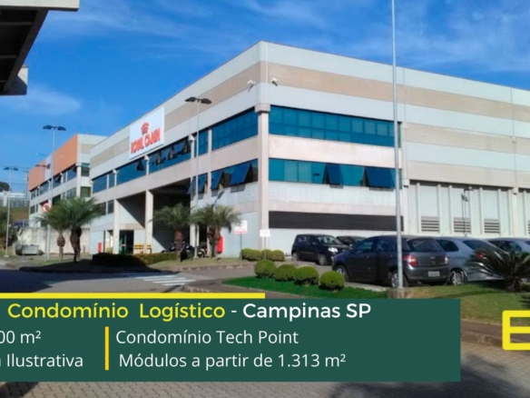 Galpão em condomínio em Campinas